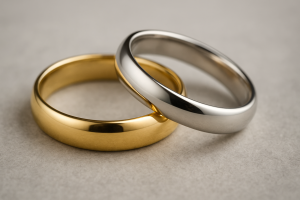 طلای سفید و طلای زرد