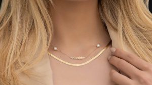 گردنبند طلا دخترانه